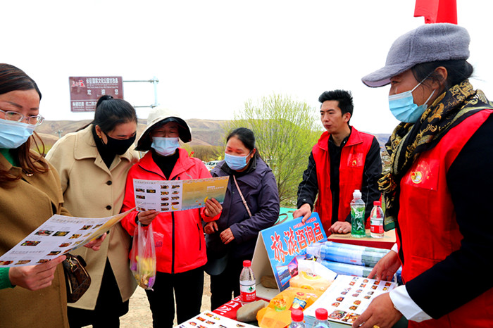 党员为游客提供旅游资讯服务2_副本.jpg